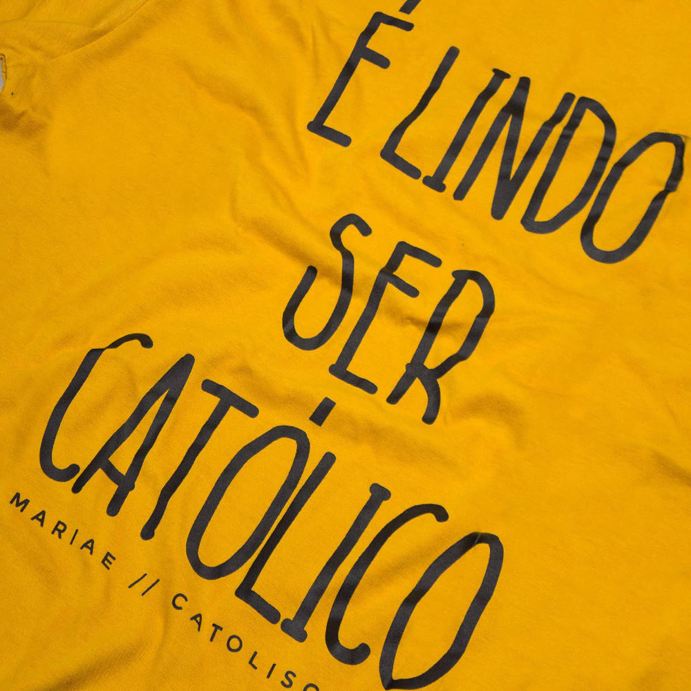 CAMISETA É LINDO SER CATÓLICO