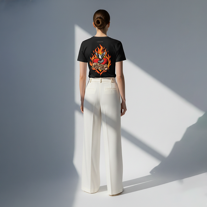 CAMISETA O MEU CORAÇÃO QUER QUEIMAR