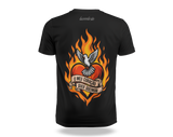 CAMISETA O MEU CORAÇÃO QUER QUEIMAR