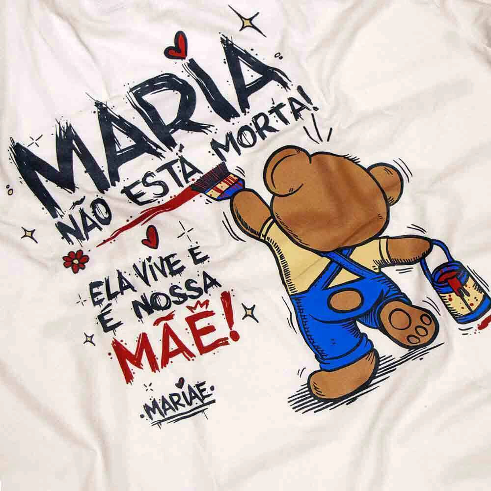 OVERSIZED MASCULINA MARIA NÃO ESTÁ MORTA - PREMIUM