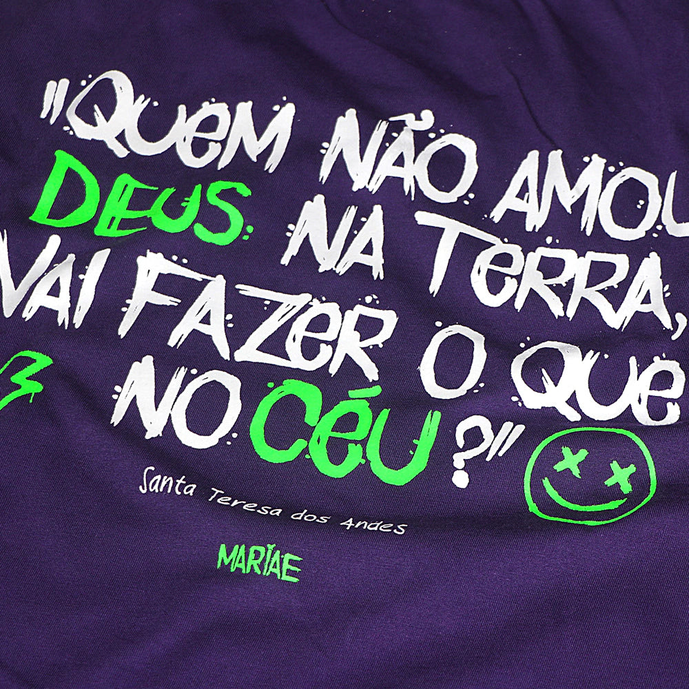 CAMISETA AMAR DEUS