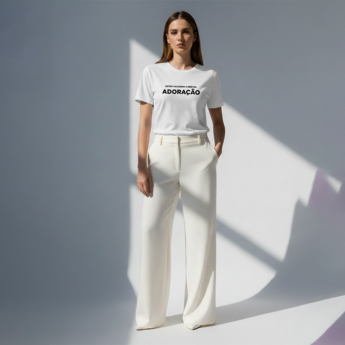 CAMISETA O MEU CORAÇÃO QUER QUEIMAR